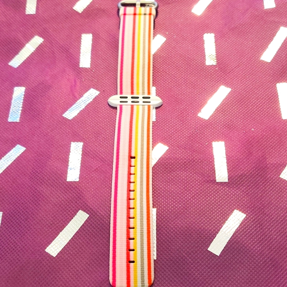 Original Apple watch woven nylon band- stripes